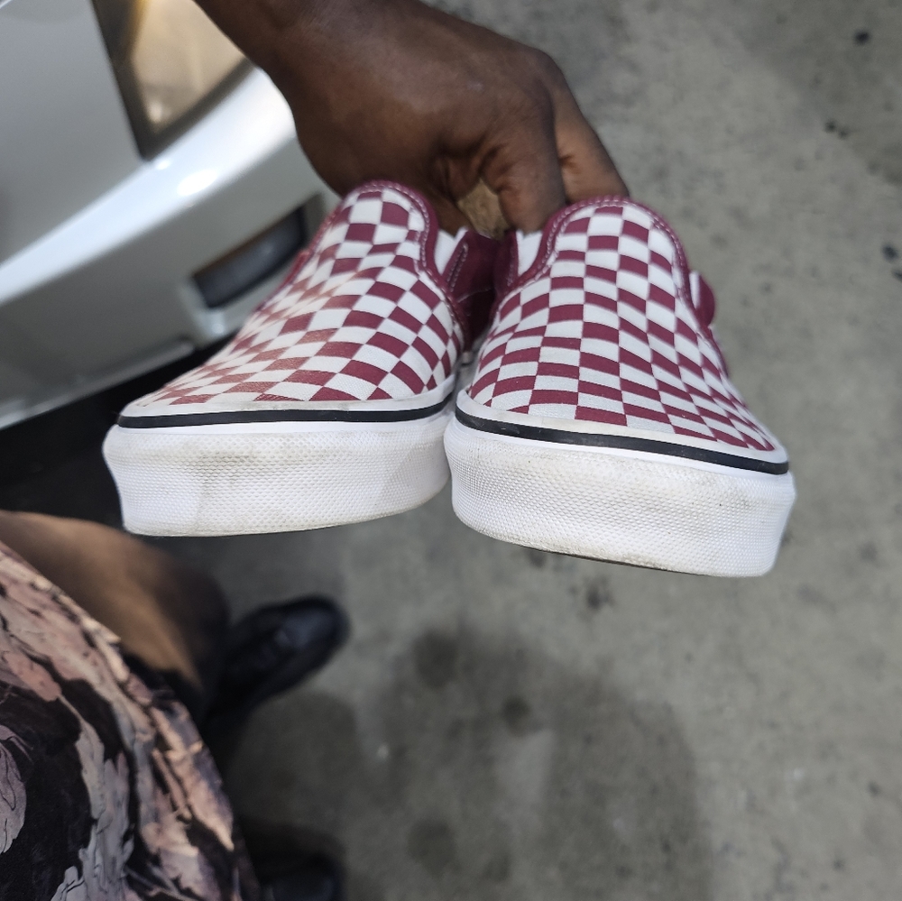 NEW Rarely/barely worn VAN slip ons